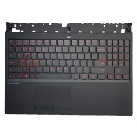 Lenovo Legion Y530-15ICH, Y540-15IRH, Y7000 2018 2019, PG0 backlit US keyboard palmrest red