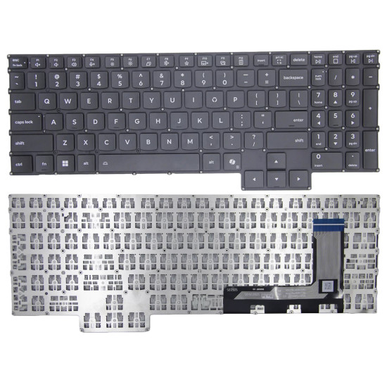 Lenovo Legion Y7000, R7000, IRX10, AKP10, IAX10, ADR10, 2025 black US keyboard AI - main product image