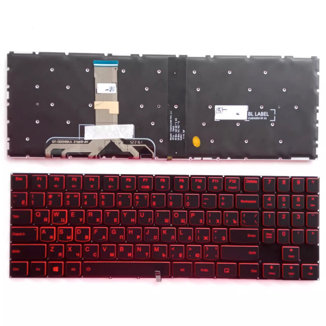 Lenovo Legion Y7000 Y7000P-1060 Y530 Y530-15ICH backlit Russian RU keyboard - main product image