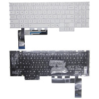 Lenovo Legion Y7000P, R7000P, Y9000P, R9000P, IRX10, IAX10, AHP10, ADR10, 2025 white RGB backlit US keyboard AI