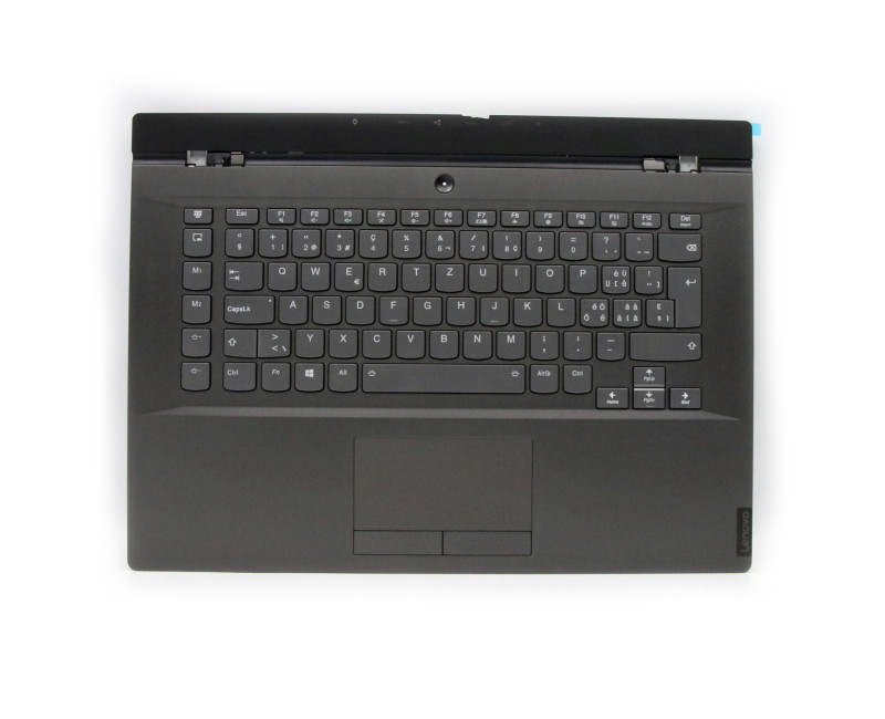 Lenovo Legion Y740-15 Y740-15ICHg 5CB0S16445 gray RGB backlit Swiss SW keyboard palmrest - additional view 