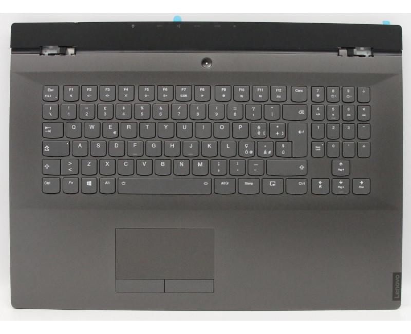Lenovo Legion Y740-17ICHg 5CB0S16466 gray RGB backlit Italian IT keyboard palmrest - additional view 