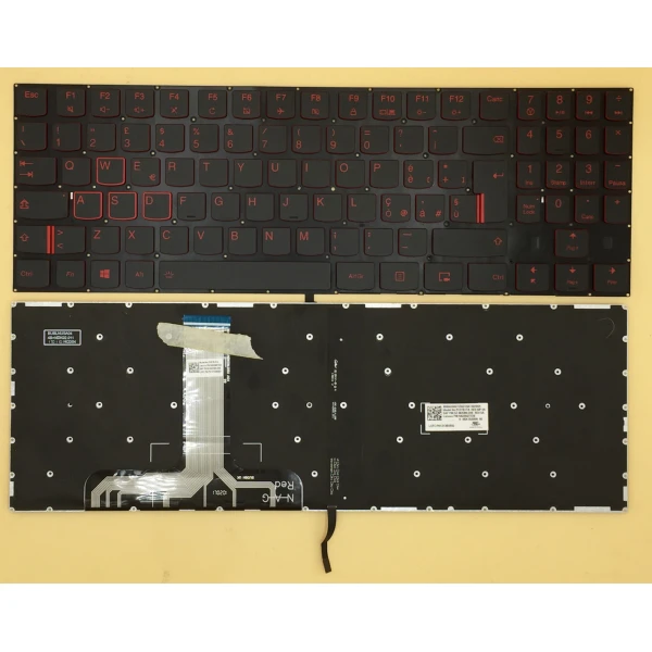 Lenovo Legion Y520-15IKB Y720-15IKB R720-15IKB red key backlit Italian IT keyboard - main product image