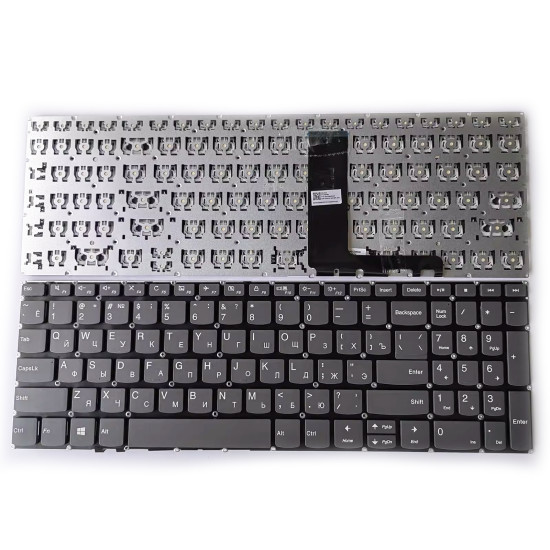 Lenovo S340-15IIL S340-15IML S340-15IWL gray Russian RU keyboard - main product image