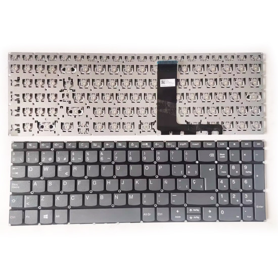 Lenovo S340-15IIL S340-15IML S340-15IWL gray Spanish SP keyboard - main product image