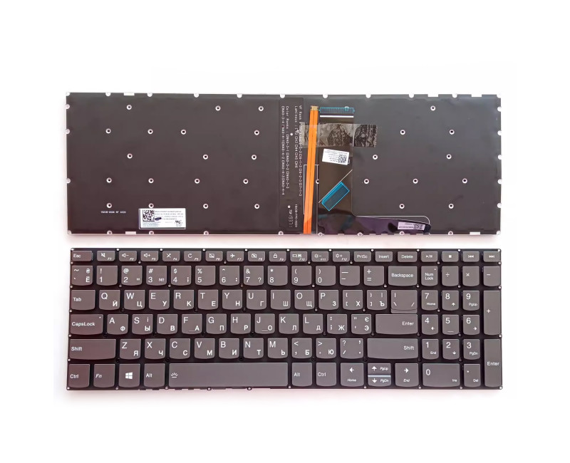 Lenovo S340-15IIL S340-15IML S340-15IWL gray backlit Russian RU keyboard