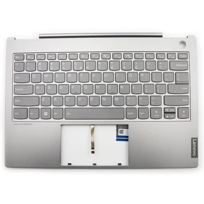 Lenovo ThinkBook 13s-IWL, 5CB0U43206, silver backlit US keyboard palmrest