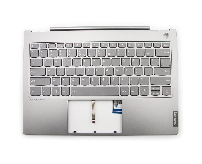 Lenovo ThinkBook 13s-IWL, 5CB0U43206, silver backlit US keyboard palmrest - additional view 