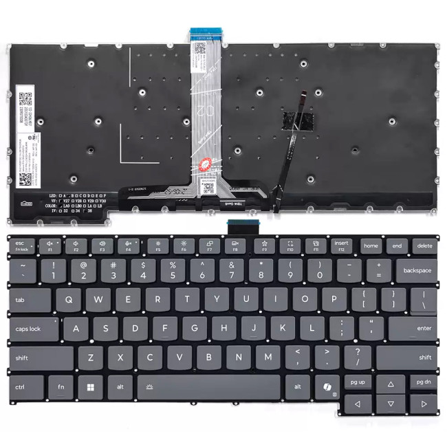 Lenovo ThinkBook 14 G8 IAL IRL, G9 AHP IPL IRL backlit US keyboard gray AI - main product image