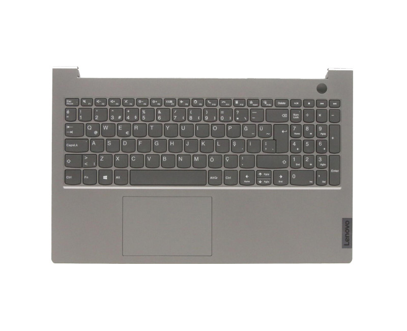 Lenovo ThinkBook 15 G2 ITL 5CB1B35066 silver Turkish TR keyboard palmrest - additional view 