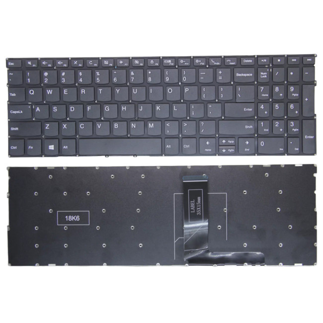Lenovo yoga C740-15IML, C940-15IRH, S740-15IRH, yoga 9 15IMH5, black US keyboard call original - main product image