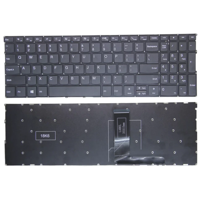 Lenovo yoga C740-15IML, C940-15IRH, S740-15IRH, yoga 9 15IMH5, black US keyboard call original - main product image