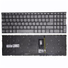 Lenovo yoga C740-15IML, C940-15IRH, S740-15IRH, yoga 9 15IMH5, gray backlit US keyboard lock