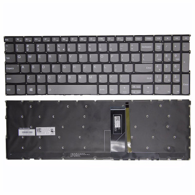 Lenovo Yoga C740-15IML C940-15IRH S740-15IRH / Yoga 9 15IMH5 gray backlit US keyboard lock