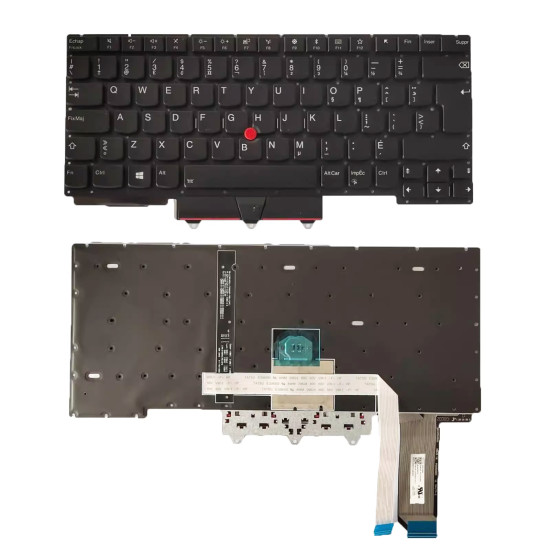 Lenovo ThinkPad E14 Gen 1 20RA 20RB backlit Canadian French CF keyboard - main product image