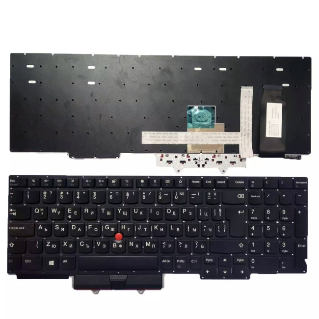 Lenovo ThinkPad E15 Gen 1 20RD 20RE Bulgarian BG keyboard - main product image