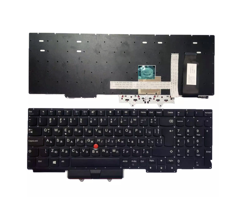 Lenovo ThinkPad E15 Gen 1 20RD 20RE Bulgarian BG keyboard - additional view 