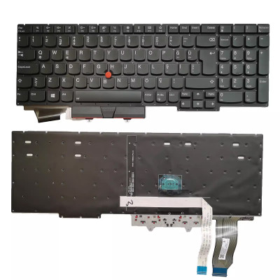 Lenovo ThinkPad E15 Gen 1 20RD 20RE backlit Turkish TR keyboard