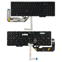 Lenovo ThinkPad E16 Gen 3 Gen 4 / P16s Gen 3 Gen 4 backlit black US keyboard