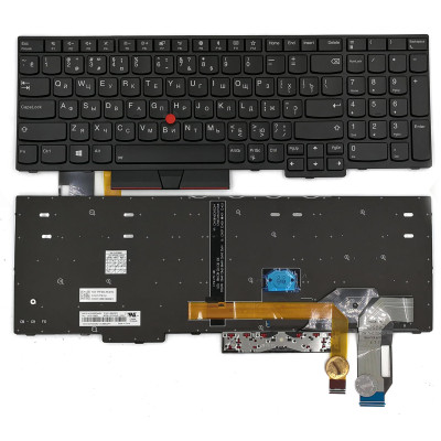 Lenovo ThinkPad E580 E585 E590 E595 L580 L590 R590 T590 black backlit Russian RU keyboard original