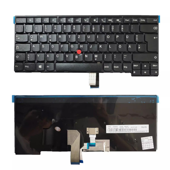 Lenovo ThinkPad Edge E431 E431S E440 trackpoint German DE keyboard - main product image