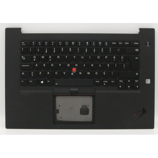 Lenovo ThinkPad P1 Gen 2 5M10W78901 black backlit Turkish TR keyboard palmrest - main product image