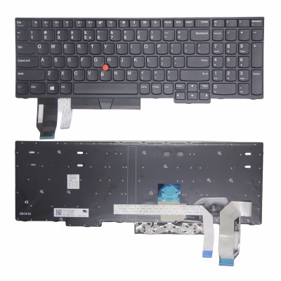 Lenovo ThinkPad T15 Gen 1, T15 Gen 2, P15s Gen 1, P15s Gen 2, black US keyboard OEM
