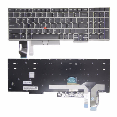 Lenovo ThinkPad T15 Gen 1, T15 Gen 2, P15s Gen 1, P15s Gen 2, silver US keyboard original
