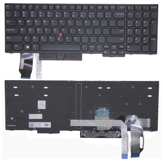 Lenovo ThinkPad P72, P73 black US keyboard original call - main product image