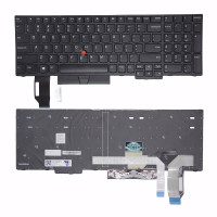 Lenovo ThinkPad P52, P53, P53S black US keyboard original