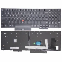 Lenovo ThinkPad P52, P53, P53S black backlit US keyboard OEM