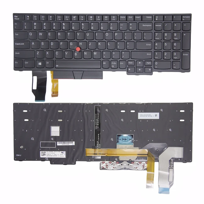 Lenovo ThinkPad P72, P73 black backlit US keyboard original - main product image