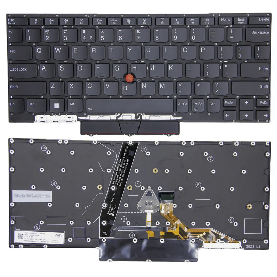 Lenovo ThinkPad X1 Nano Gen 1, TP00123A, SN20X8223, backlit US