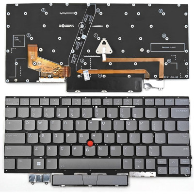 Lenovo ThinkPad X1 Yoga 7th Gen 2022 / X1 Yoga 8th Gen 2023 backlit US keyboard