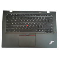 Lenovo ThinkPad X1C, X1 Carbon 3rd Gen, 2015 Top Case backlit US keyboard palmrest 00HN945 - additional view 2