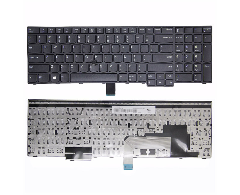 Lenovo Thinkpad E570 E575 E570C no trackpoint US keyboard OEM - additional view 