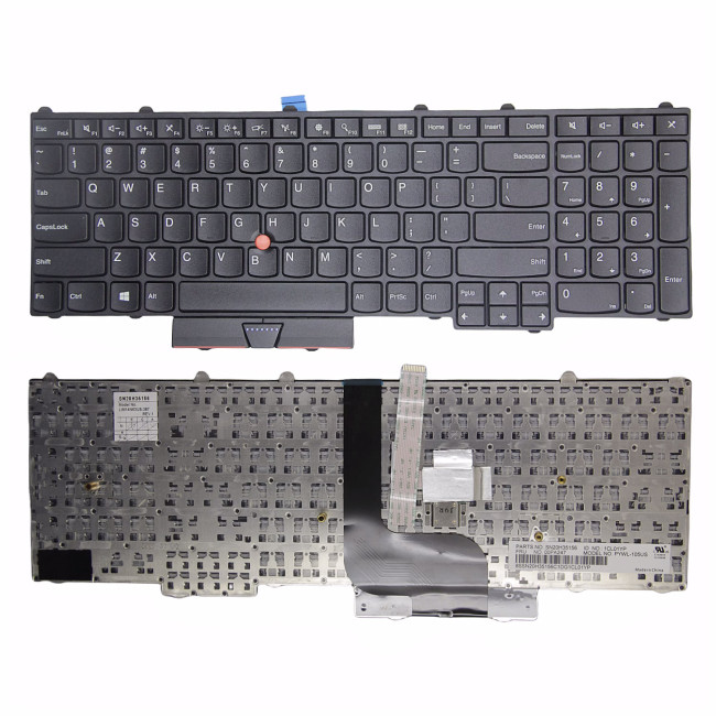Lenovo Thinkpad P50 P51 P70 P71 P70S US keyboard - main product image