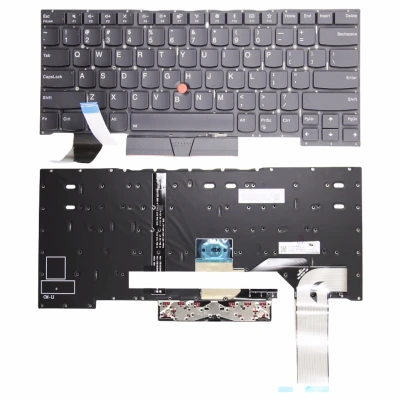 Lenovo Thinkpad S3-490 E490s black backlit US keyboard