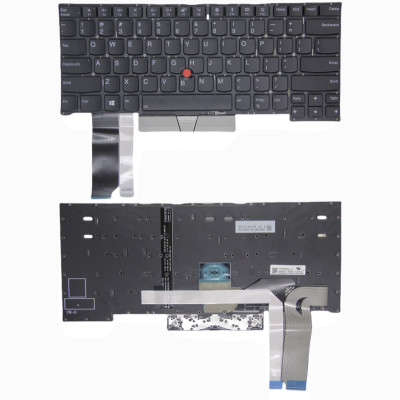 Lenovo Thinkpad S3-490, E490s, silver backlit US keyboard