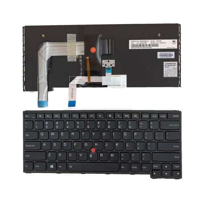 Lenovo Thinkpad S3 yoga 14 yoga 460 P40 backlit US keyboard - main product image