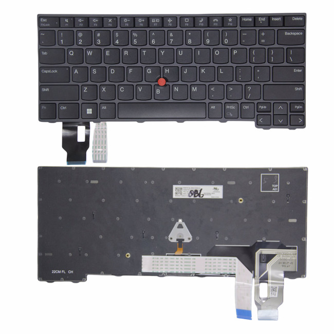 Lenovo Thinkpad T14 Gen 3, T14 Gen 4, L14 Gen 3, L14 Gen 4, P14s Gen 3, P14s Gen 4, US keyboard - main product image