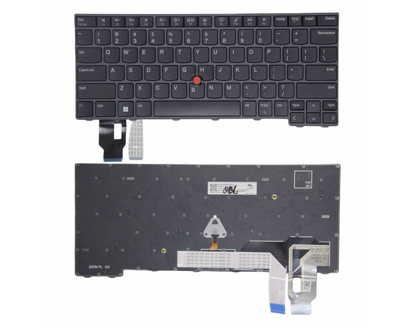 Lenovo Thinkpad T14 Gen 3 Gen 4 / L14 Gen 3 Gen 4 / P14s Gen 3 Gen 4 US keyboard