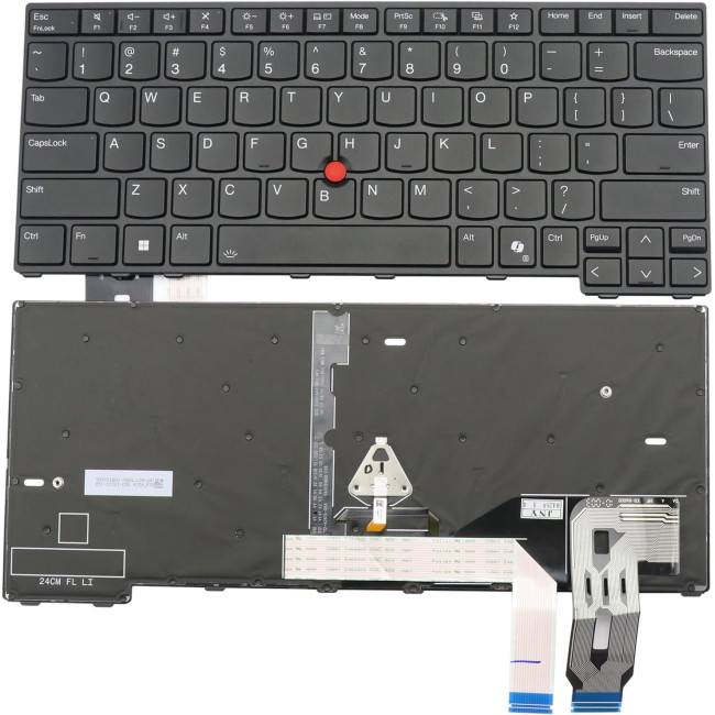 Lenovo Thinkpad T14 Gen 6, L14 Gen 6, P14s Gen 6, backlit US keyboard AI - main product image