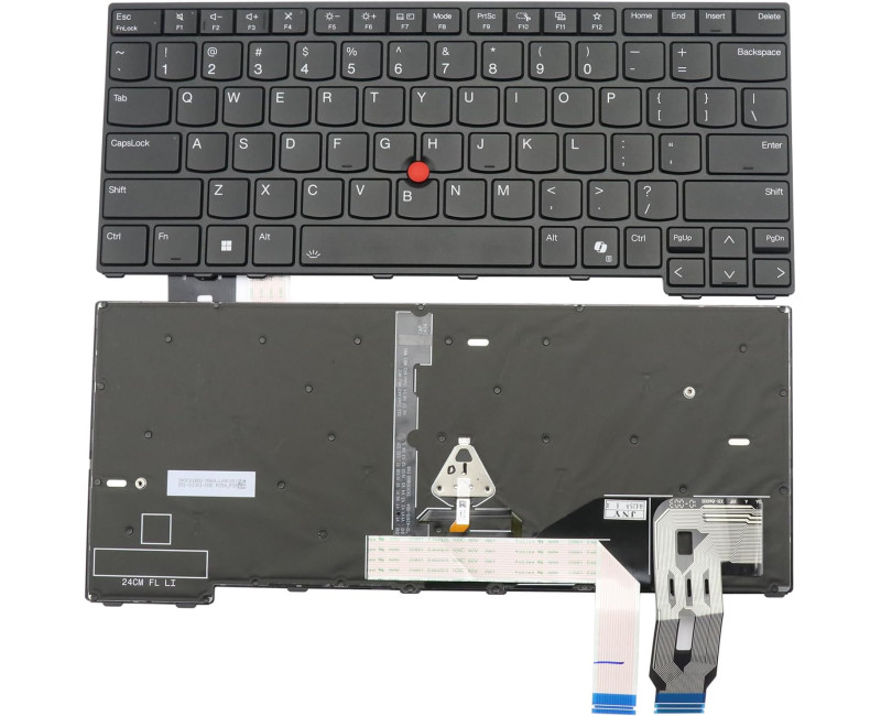 Lenovo Thinkpad T14 Gen 6 / L14 Gen 6 / P14s Gen 6 backlit US keyboard AI - additional view 