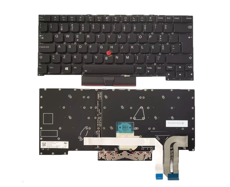Lenovo Thinkpad T14S SN20W19590 backlit Portuguese PO keyboard