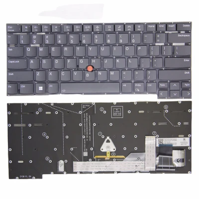 Lenovo Thinkpad T14s Gen 2, P1 Gen 4 Gen 5 Gen 6, X1 Extreme 4th Gen 5th Gen backlit US keyboard original