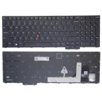 Lenovo Thinkpad T16 Gen 1, T16 Gen 2, P16v Gen 1, P16v Gen 2, P16s Gen 1, P16s Gen 2, L15 Gen 3, L15 Gen 4, black US keyboard