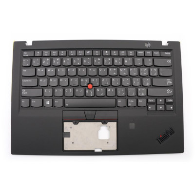 Lenovo Thinkpad X1 Carbon 5th Gen X1C 2017 fingerprint backlit Arabic AR keyboard palmrest 01YR566