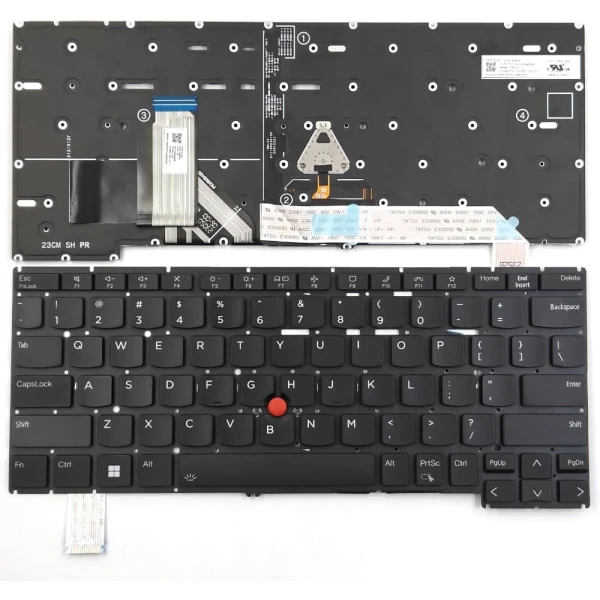 Lenovo Thinkpad X13 Gen 4 Gen 5, X13 yoga Gen 4 Gen 5 backlit US keyboard original - main product image