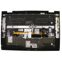 Lenovo Thinkpad yoga X1 3rd 2018 01LX855 backlit UK keyboard palmrest - additional view 1